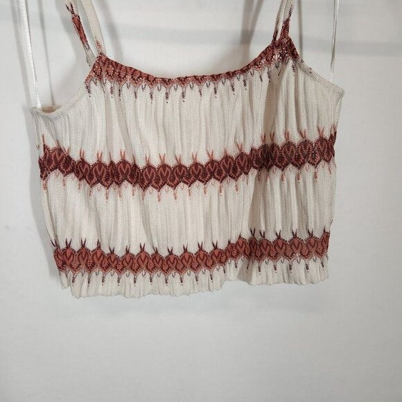 Zara Spaghetti Strap Crop Top‎ Size Small - Picture 3 of 7